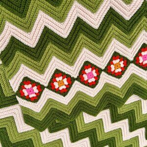 Vintage afghan blanket